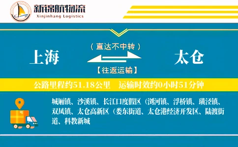 上海到太仓物流公司