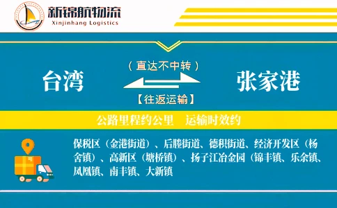 台湾到张家港物流公司