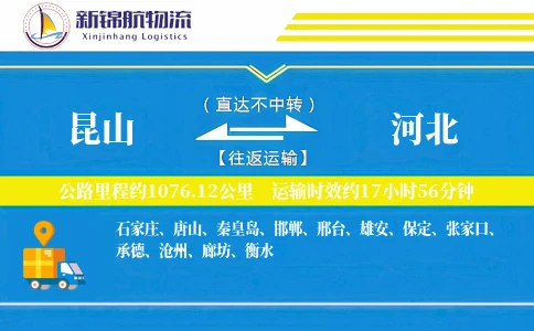 昆山到河北物流公司