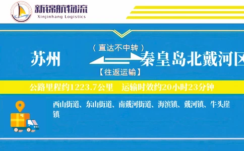 苏州到秦皇岛北戴河区物流公司