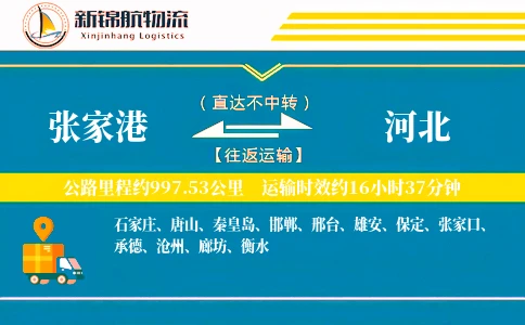 张家港到河北物流公司