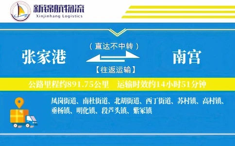 张家港到南宫物流公司