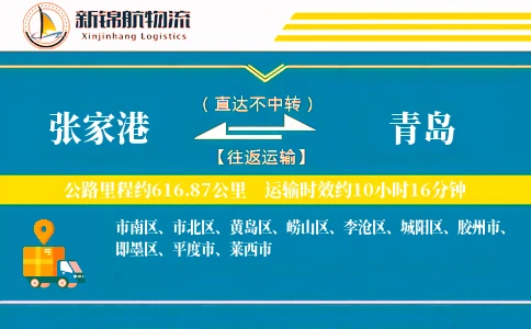 张家港到青岛物流公司