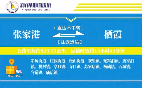 张家港到栖霞物流公司