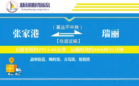 张家港到瑞丽物流公司