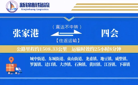 张家港到四会物流公司